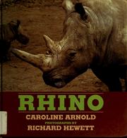 Cover of: Rhino by Caroline Arnold