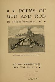Cover of: Poems of gun and rod