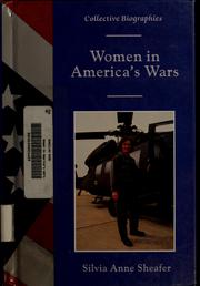 Cover of: Women in America's wars by Silvia Anne Sheafer