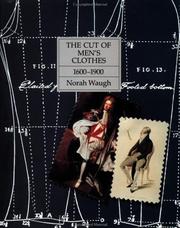 Cover of: The Cut of Men's Clothes: 1600-1900