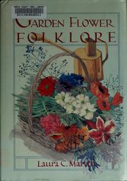Cover of: Garden flower folklore
