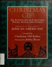 Cover of: Christmas gif': an anthology of Christmas poems, songs, and stories, written by and about African-Americans