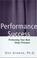 Cover of: Performance Success 