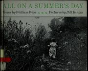 Cover of: All on a summer's day. by William Wise