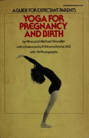 Cover of: Yoga for pregnancy and birth by Nina Shandler
