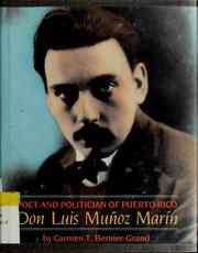 Cover of: Poet and politician of Puerto Rico: Don Luis Muñoz Marín
