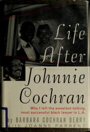 Cover of: Life after Johnnie Cochran