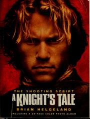 Cover of: A knight's tale: the shooting script