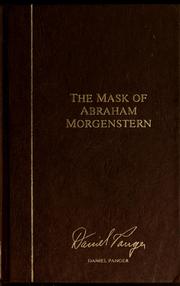 Cover of: The mask of Abraham Morgenstern