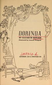 Cover of: Dorinda