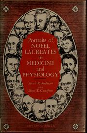 Cover of: Portraits of Nobel laureates in medicine and physiology