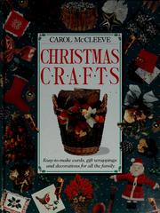 Cover of: Christmas crafts