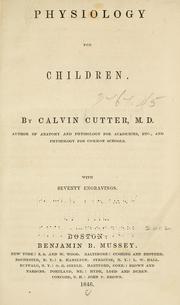 Cover of: Physiology for children