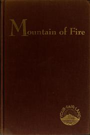 Cover of: Mountain of fire by Alice Jacqueline Kennedy Steffan