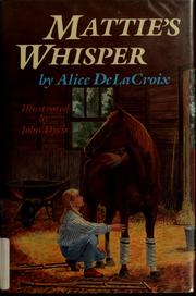 Cover of: Mattie's whisper