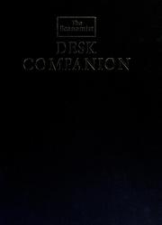 Cover of: Desk companion: how to measure, convert, calculate, and define practically anything