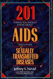 Cover of: 201 things you should know about AIDS and other sexually transmitted diseases