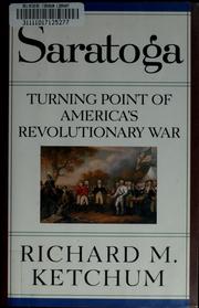 Cover of: Saratoga: turning point of the American Revolution
