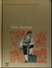Cover of: Tom Savage: a story of colonial Virginia