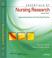 Cover of: Essentials of nursing research
