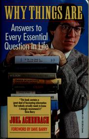 Cover of: Why things are: answers to every essential question in life