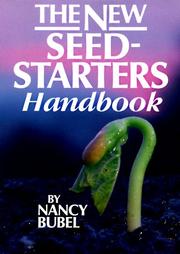 Cover of: The new seed-starters handbook