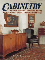Cover of: Cabinetry by Rob Yoder