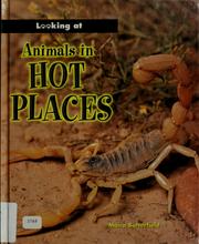 Cover of: Animals in Hot Places (Looking at) by Moira Butterfield