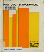 Cover of: How to do a science project.