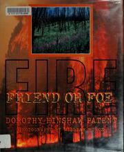 Cover of: Fire: friend or foe