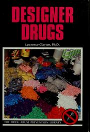 Cover of: Designer drugs