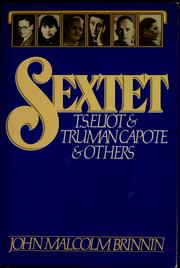 Cover of: Sextet by John Malcolm Brinnin