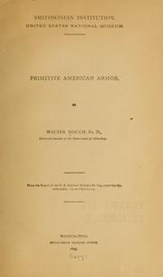 Cover of: Primitive American armor