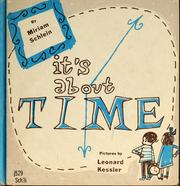 Cover of: It's about time.