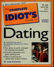 Cover of: The complete idiot's guide to dating
