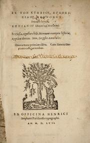 Cover of: Ex Ctesia, Agatharchide, Memnone excerptae historiae
