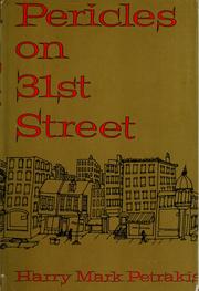 Cover of: Pericles on 31st Street.