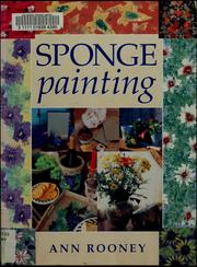 Cover of: Sponge painting