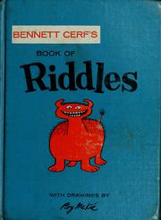 Cover of: Book of riddles.