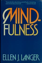Cover of: Mindfulness by Ellen J. Langer