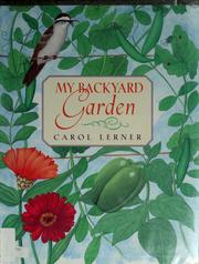 Cover of: My backyard garden