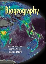 Biogeography by Brown, James H.