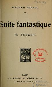 Cover of: Suite fantastique: M. d'Outremont