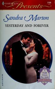 Cover of: YESTERDAY AND FOREVER