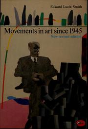 Cover of: Movements in art since 1945