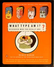 Cover of: What type am I? by Renee Baron
