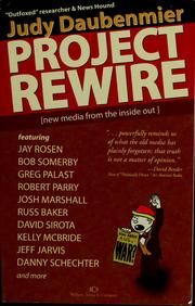 Cover of: Project rewire: new media from the inside out