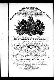 Cover of: Historical record of the Sixth Regiment of Dragoon Guards, or the Carabineers by Richard Cannon