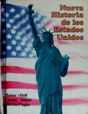 Cover of: Nueva historia de los Estados Unidos by Paul R. Baker