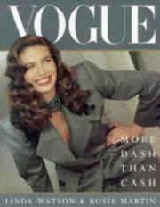 Cover of: Vogue: more dash than cash